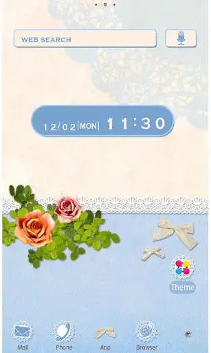 Play Chic Wallpaper Powder Rose