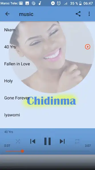 Play Chidinma MP3 as an online game Chidinma MP3 with UptoPlay