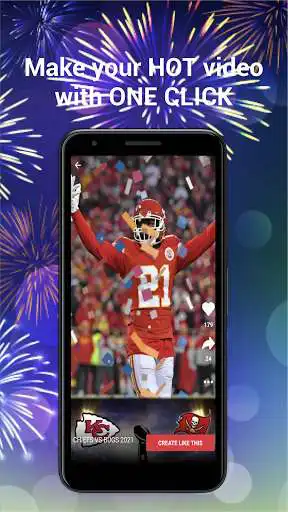 Play CHIEFS VS BUGS 2021 Super Bowl - My Video Maker  and enjoy CHIEFS VS BUGS 2021 Super Bowl - My Video Maker with UptoPlay