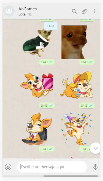 Play Chihuahuas Stickers Animados as an online game Chihuahuas Stickers Animados with UptoPlay