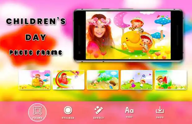 Play childrens Day Photo Frame