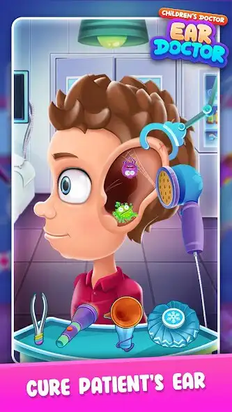 Play Childrens Doctor: Ear Doctor as an online game Childrens Doctor: Ear Doctor with UptoPlay