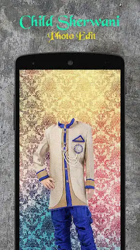 Play Children Sherwani Photo Editor  and enjoy Children Sherwani Photo Editor with UptoPlay