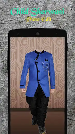 Play Children Sherwani Photo Editor as an online game Children Sherwani Photo Editor with UptoPlay