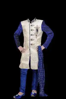 Play Children Sherwani Photo Frame