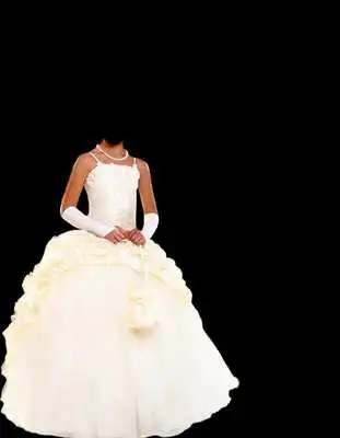 Play Children Wedding Dress Photo