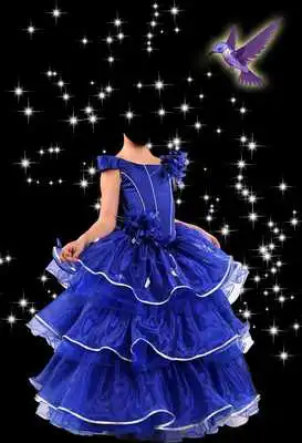 Play Children Wedding Dress Photo