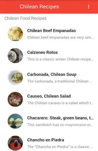 Play Chilean Recipes as an online game Chilean Recipes with UptoPlay