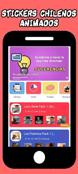 Play Chile Stickers Animados - WASt  and enjoy Chile Stickers Animados - WASt with UptoPlay