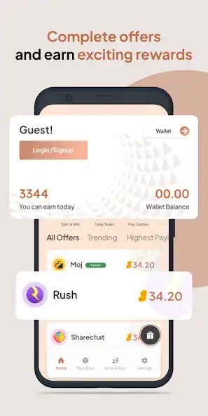 Play Chillar- Earn More money daily  and enjoy Chillar- Earn More money daily with UptoPlay