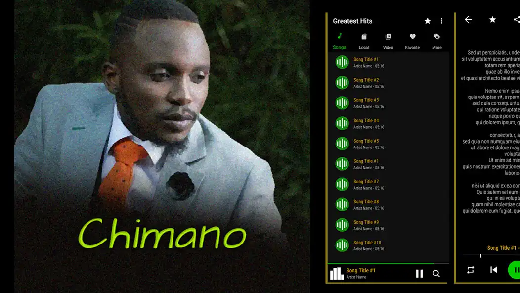 Play Chimano Songs Mp3  and enjoy Chimano Songs Mp3 with UptoPlay