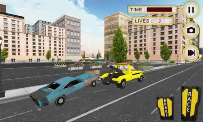 Play Chinatown Police Tow Truck