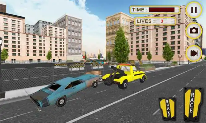 Play Chinatown Police Tow Truck