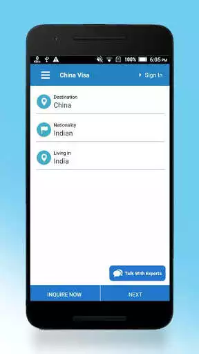 Play APK China Visa App  and enjoy China Visa App with UptoPlay com.gujjutoursb2c.chinavisa_express_visa