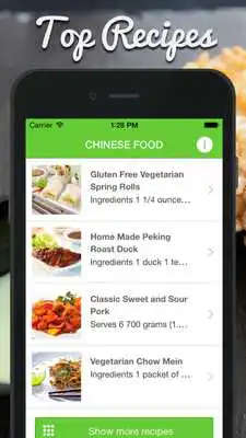 Play Chinese cuisine recipes