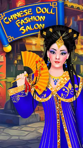 Play Chinese Doll - Fashion Salon Dress up  Makeover