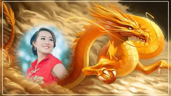 Play Chinese Dragon and Panda photo frames