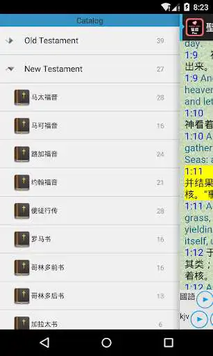 Play Chinese - English Audio Bible as an online game Chinese - English Audio Bible with UptoPlay