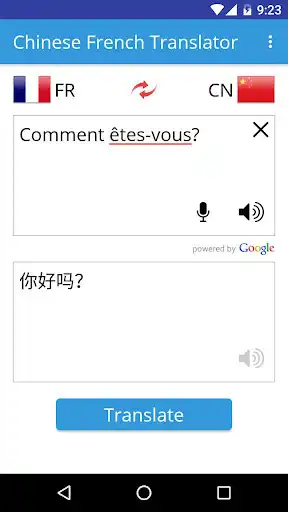 Play Chinese French Translator as an online game Chinese French Translator with UptoPlay