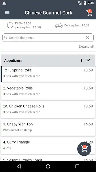 Play Chinese Gourmet Cork as an online game Chinese Gourmet Cork with UptoPlay