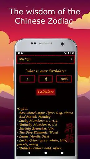 Play Chinese Horoscope & Zodiac  and enjoy Chinese Horoscope & Zodiac with UptoPlay