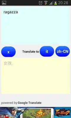 Play Chinese Italian Translator