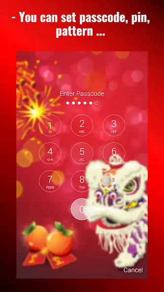 Play Chinese New Year Lock Screen as an online game Chinese New Year Lock Screen with UptoPlay