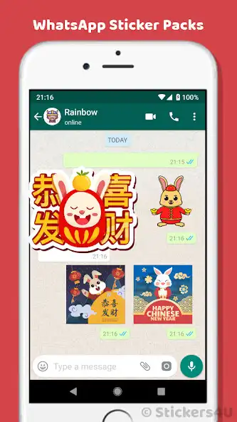 Play Chinese New Year Sticker Packs as an online game Chinese New Year Sticker Packs with UptoPlay