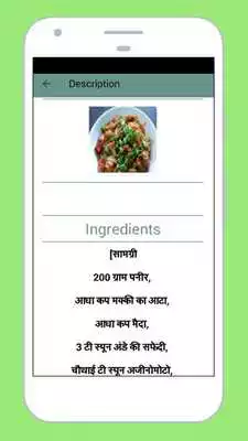 Play Chinese Recipe in Hindi 2017