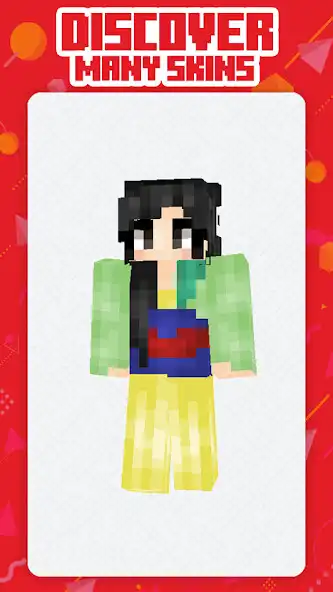 Play Chinese Skins For Minecraft as an online game Chinese Skins For Minecraft with UptoPlay