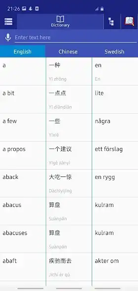 Play Chinese Swedish Dictionary  and enjoy Chinese Swedish Dictionary with UptoPlay