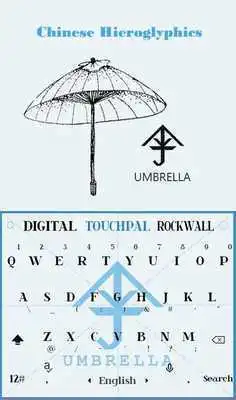 Play Chinese Umbrella Keyboard Skin