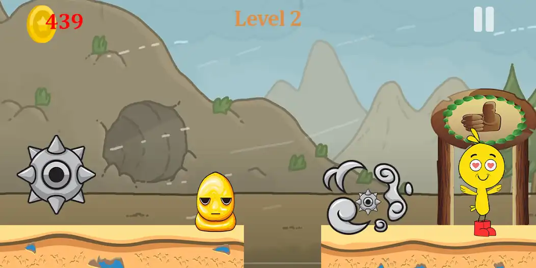 Play Chirp bird adventure as an online game Chirp bird adventure with UptoPlay