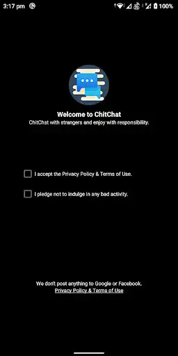 Play ChitChat - Random Chatting App as an online game ChitChat - Random Chatting App with UptoPlay