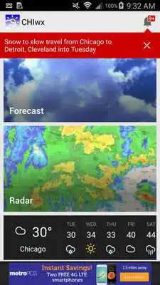 Play CHIwx Chicago Weather App News