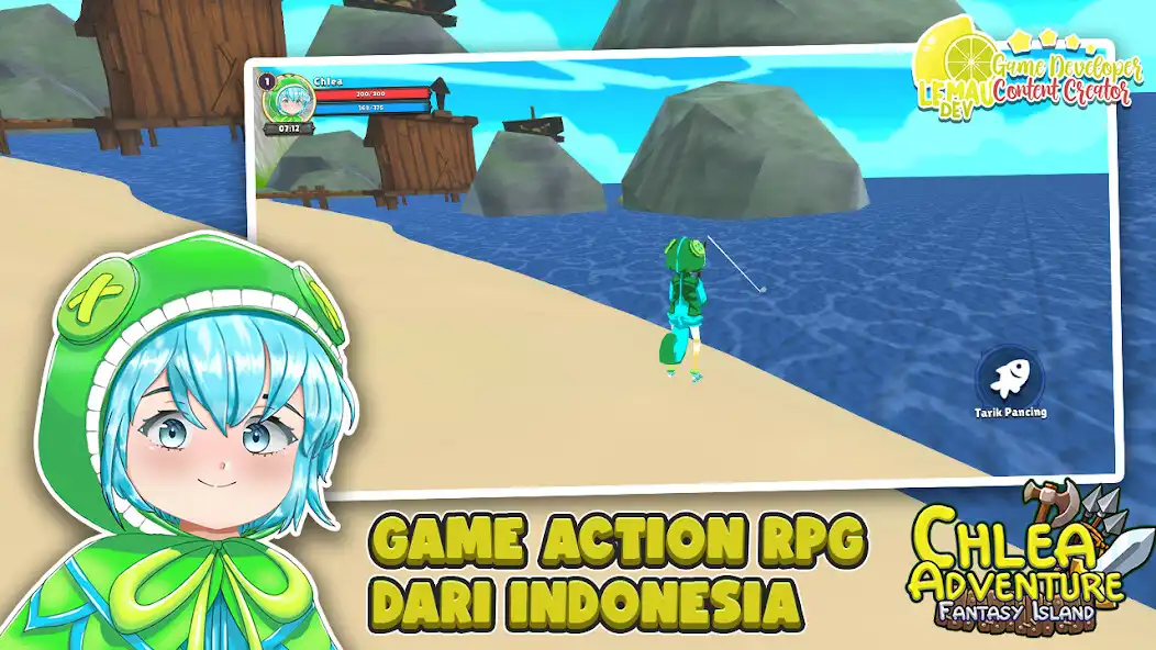 Play Chlea Adventure Fantasy Island as an online game Chlea Adventure Fantasy Island with UptoPlay