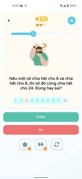 Play Chọn Đúng Sai as an online game Chọn Đúng Sai with UptoPlay
