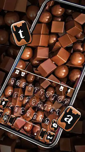 Play Chocolate Box Keyboard Background as an online game Chocolate Box Keyboard Background with UptoPlay