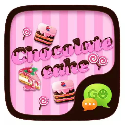 Free play online Chocolate Cake. Theme for GO SMS Pro  APK