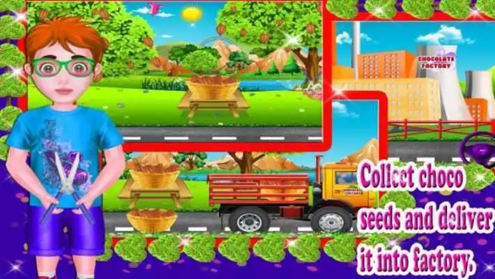 Play Chocolate factory kids games