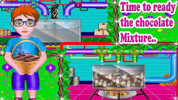 Play Chocolate factory kids games