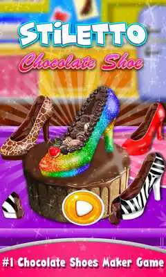 Play Chocolate High Heel Shoe Maker! DIY Cooking Game