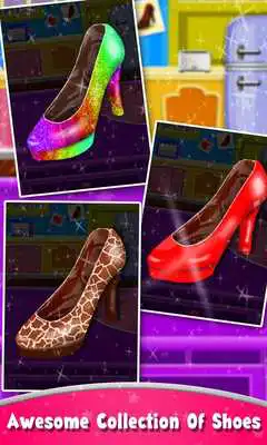 Play Chocolate High Heel Shoe Maker! DIY Cooking Game