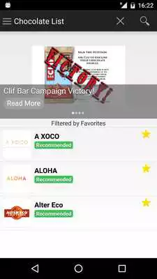 Play Chocolate List Play Chocolate List