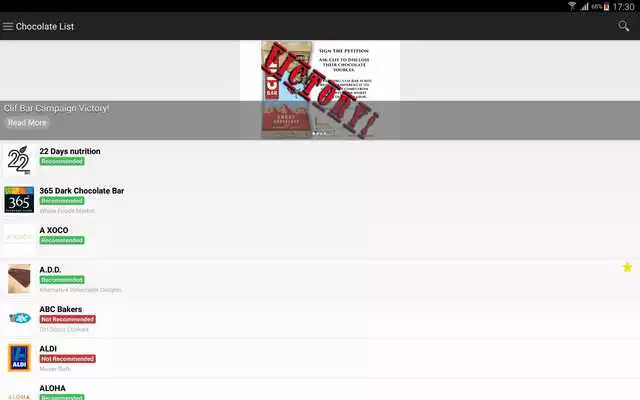 Play Chocolate List Play Chocolate List