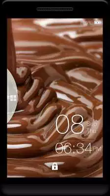 Play Chocolate Lock Screen Theme