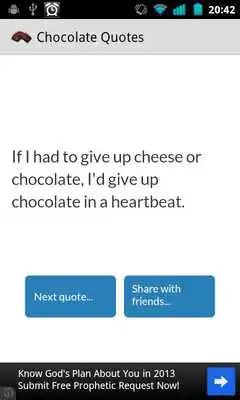 Play Chocolate quotes