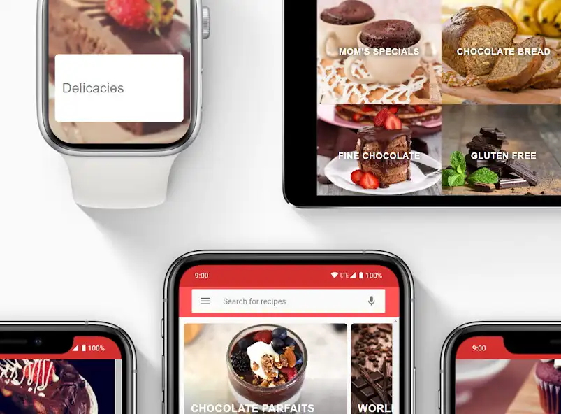 Play Chocolate Recipes App as an online game Chocolate Recipes App with UptoPlay