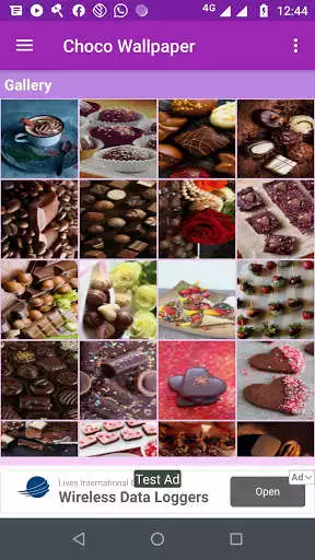 Play Chocolate Wallpaper Gallery as an online game Chocolate Wallpaper Gallery with UptoPlay
