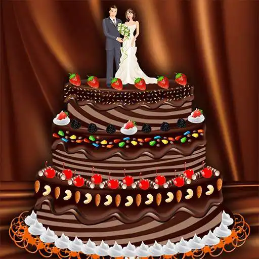 Free play online Chocolate Wedding Cake Maker Factory  APK